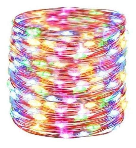 Lampki na druciku 100 LED - multicolor | 1699 Lampki na druciku 100 LED - multicolor | 1699