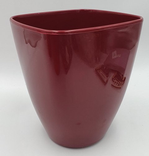 Osłonka / doniczka storczyk 15cm BORDOWA Osłonka / doniczka storczyk 15cm BORDOWA