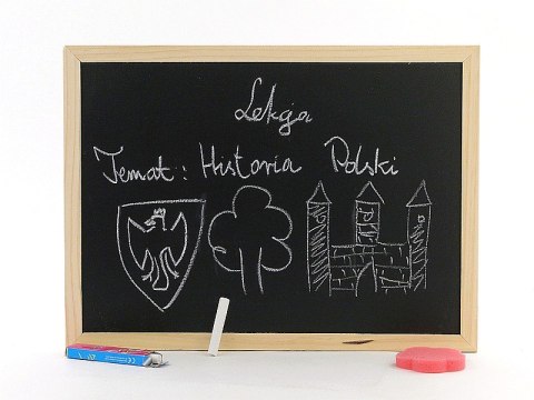 Tablica +kreda+gąbka 40x30cm Tablica +kreda+gąbka 40x30cm