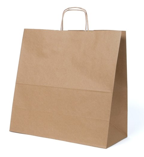 Torba zakupowa papierowa brązowa eco 32 x 17 x 39cm - 25szt. Torba zakupowa papierowa brązowa eco 32 x 17 x 39cm - 25szt.