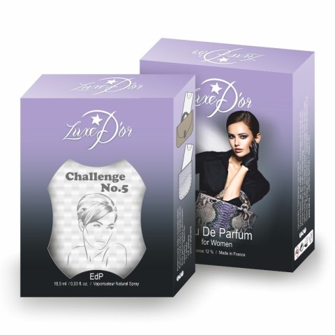 Woda perfumowana z atomizerem 18,5 ml Challenge No.5 Woda perfumowana z atomizerem 18,5 ml Challenge No.5