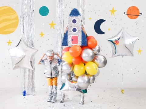 Balony srebrne 30 cm 10 szt. CHB1-018-10 Balony srebrne 30 cm 10 szt. CHB1-018-10