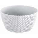 Doniczka misa SPLOFY 24x12cm biały | DSMP240