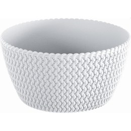 Doniczka misa SPLOFY 24x12cm biały | DSMP240