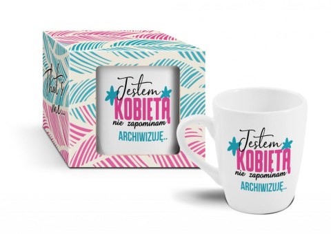 Kubek baryłka 300ml Babskie sprawy ''Jestem kobietą..." Kubek baryłka 300ml Babskie sprawy ''Jestem kobietą..."