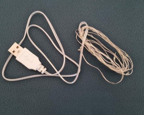 Lampki 10 led białe na usb Lampki 10 led białe na usb