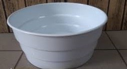 Miska stroik 23cm biała Miska stroik 23cm biała