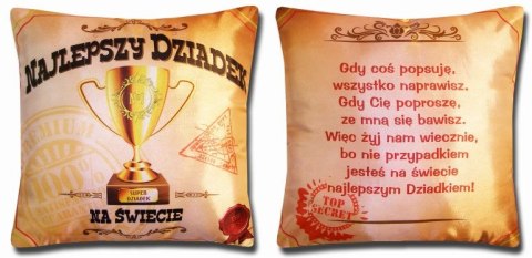 Poduszka "S" 35x35 Dziadek | 53 Poduszka "S" 35x35 Dziadek | 53