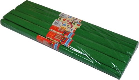 Bibuła 10szt. C. ZIELONA 200x50cm | nr 24 Bibuła 10szt. C. ZIELONA 200x50cm | nr 24