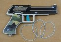 Pistolet na gumki z kolorowym drukiem 20 cm. - P1254