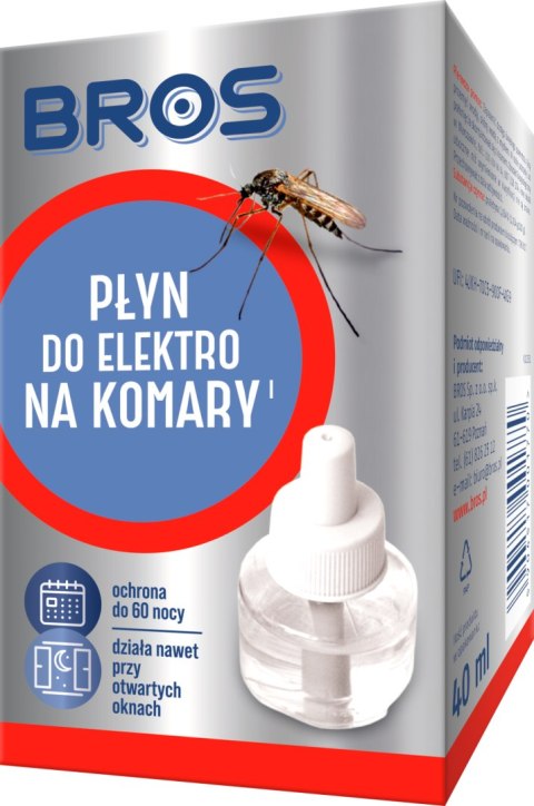 Płyn do elektrofumigatora na komary 60 nocy Płyn do elektrofumigatora na komary 60 nocy