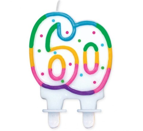 Świeczka "60" Świeczka "60"