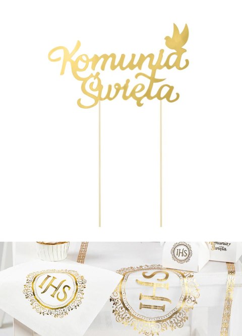 Topper do ciasta Komunia Święta | 127520 Topper do ciasta Komunia Święta | 127520