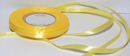 Wstążka satynowa 12mmx32m ŻÓŁTA 4szt.