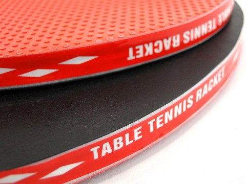 Zestaw do ping ponga z 2 piłeczkami w pokrowcu 27x16x4cm Zestaw do ping ponga z 2 piłeczkami w pokrowcu 27x16x4cm