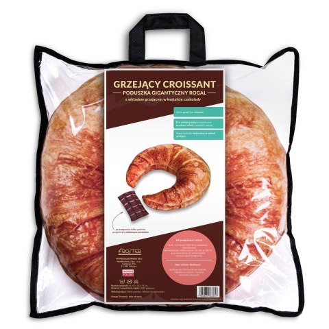 Grzejący Croissant poduszka termofor pestki wiśni Grzejący Croissant poduszka termofor pestki wiśni