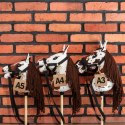 Hobby Horse Skippi A4 tarantowaty - biało brązowy - prezent dzień dziecka