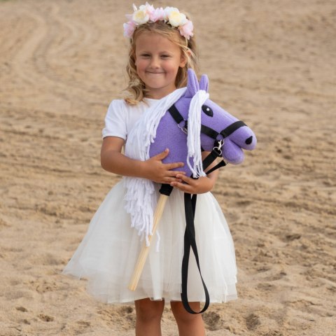 Hobby Horse Skippi A5 - lawendowy fioletowy - prezent dla dziewczynki Hobby Horse Skippi A5 - lawendowy fioletowy - prezent dla dziewczynki