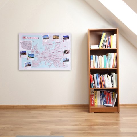 Mapa Zdrapka dla Dwojga Pary plakat Europa w tubie Mapa Zdrapka dla Dwojga Pary plakat Europa w tubie