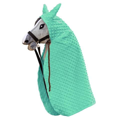 Peleryna Skippi dla Hobby Horse - miętowa - prezent na dzień dziecka Peleryna Skippi dla Hobby Horse - miętowa - prezent na dzień dziecka
