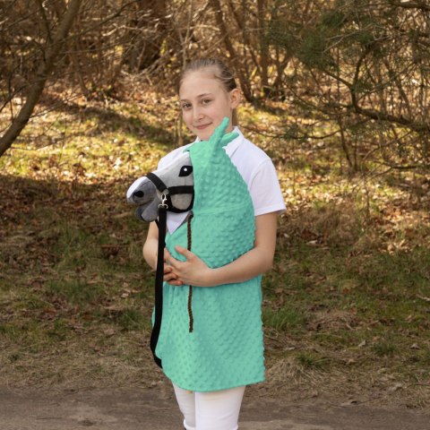 Peleryna Skippi dla Hobby Horse - miętowa - prezent na dzień dziecka Peleryna Skippi dla Hobby Horse - miętowa - prezent na dzień dziecka