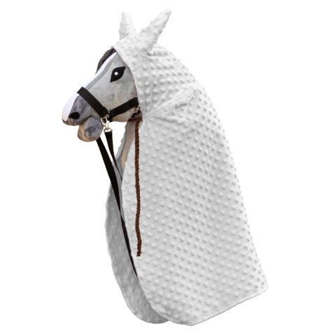 Peleryna Skippi dla Hobby Horse - szara - prezent na dzień dziecka Peleryna Skippi dla Hobby Horse - szara - prezent na dzień dziecka
