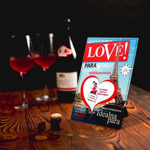 Ramka na zdjęcia LOVE prezent Walentynki Rocznica Ramka na zdjęcia LOVE prezent Walentynki Rocznica