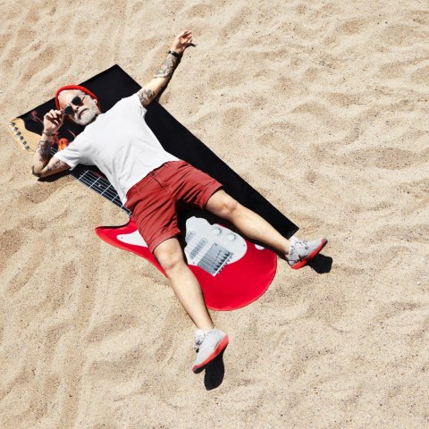 Ręcznik Gitara PLAŻOWY kąpielowy na plażę basen Ręcznik Gitara PLAŻOWY kąpielowy na plażę basen