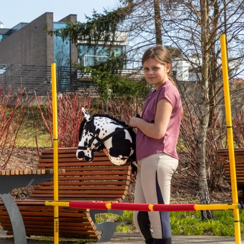 Skippi Hobby Horse tarantowaty - biało czarny - prezent na dzień dziecka Skippi Hobby Horse tarantowaty - biało czarny - prezent na dzień dziecka