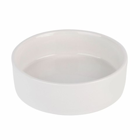 Cukiernica porcelanowa z bambusową pokrywką i łyżeczką Konighoffer 14,5 x 5 cm biała Cukiernica porcelanowa z bambusową pokrywką i łyżeczką Konighoffer 14,5 x 5 cm biała