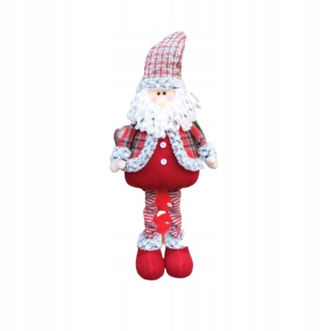 Figurka bożonarodzeniowa z teleskopowymi nogami MIKOŁAJ 95x28cm | NT1733 Figurka bożonarodzeniowa z teleskopowymi nogami MIKOŁAJ 95x28cm | NT1733
