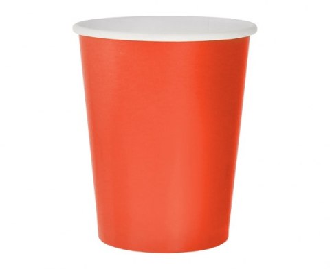 Kubeczki pap. jednokolorowe czerwone, 270ml/14 szt. GJ-KBCW Kubeczki pap. jednokolorowe czerwone, 270ml/14 szt. GJ-KBCW