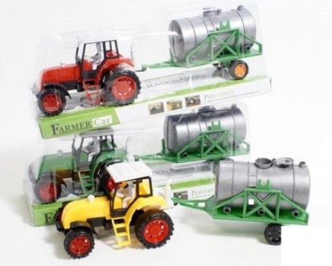 Traktor z przyczepą 30x10x10cm Traktor z przyczepą 30x10x10cm