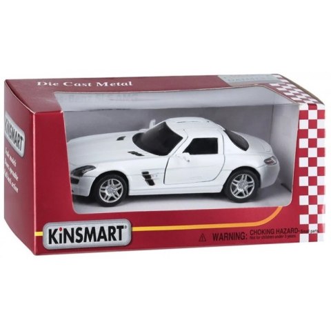 Auto metalowe MERCEDES-BENZ SLS AMG 1:36 PIS KINSMART Auto metalowe MERCEDES-BENZ SLS AMG 1:36 PIS KINSMART