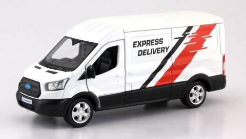 Auto metalowe RMZ 5 Ford Transit Van 2018 white | K-973 Auto metalowe RMZ 5 Ford Transit Van 2018 white | K-973