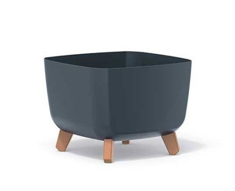 Doniczka GRACIA SQUARE 29cm - antracytowy Doniczka GRACIA SQUARE 29cm - antracytowy