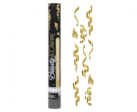 Konfetti pneumatyczne B&C serpentyny, złote / 40 cm JC-KPSZ40 Konfetti pneumatyczne B&C serpentyny, złote / 40 cm JC-KPSZ40