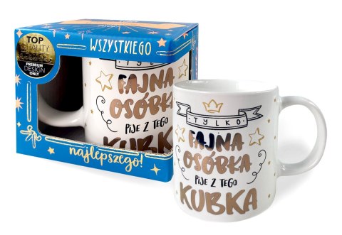 Kubek Premium Fajna osóbka Kubek Premium Fajna osóbka