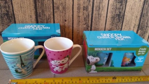 Kubek ceramiczny 2szt. SNOOPY Kubek ceramiczny 2szt. SNOOPY