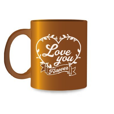 Kubek złoty LOVE YOU KZW03 Kubek złoty LOVE YOU KZW03