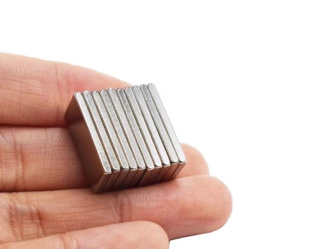 Mocny magnes neodymowy magnesy komplet 10 szt Mocny magnes neodymowy magnesy komplet 10 szt