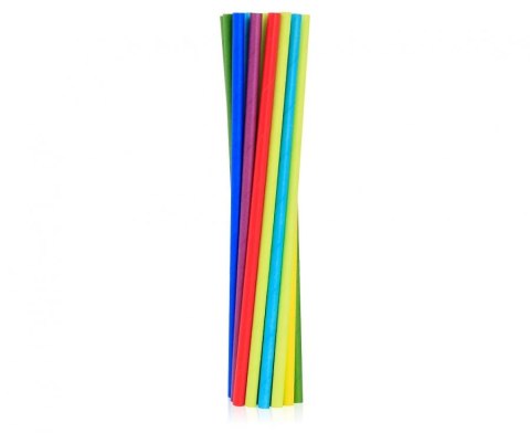 Rurki słomki pap. tęczowy mix, 6x197mm / 24 szt. RP-TX24 Rurki słomki pap. tęczowy mix, 6x197mm / 24 szt. RP-TX24