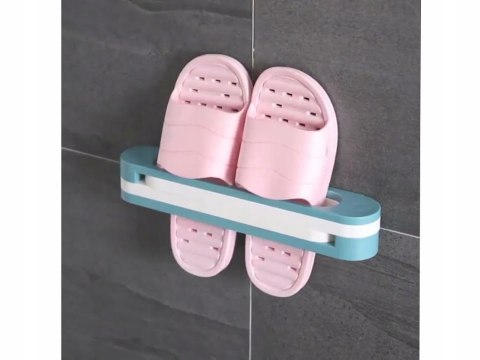 Uchwyt na kapcie półka wieszak na buty na ścianę 24029 Uchwyt na kapcie półka wieszak na buty na ścianę 24029