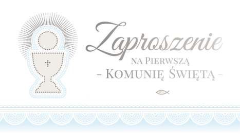Zaproszenia 10szt KOMUNIA ŚWIĘTA ZK-54 Zaproszenia 10szt KOMUNIA ŚWIĘTA ZK-54