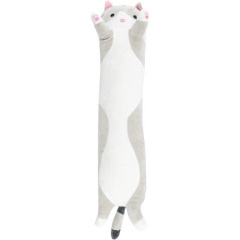 Maskotka kotek plusz podłużna długi 70cm poduszka wałek | B-2188 Maskotka kotek plusz podłużna długi 70cm poduszka wałek | B-2188