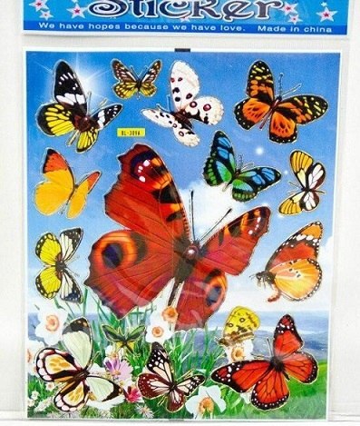 Naklejki 10szt MOTYLE BL-309 Naklejki 10szt MOTYLE BL-309