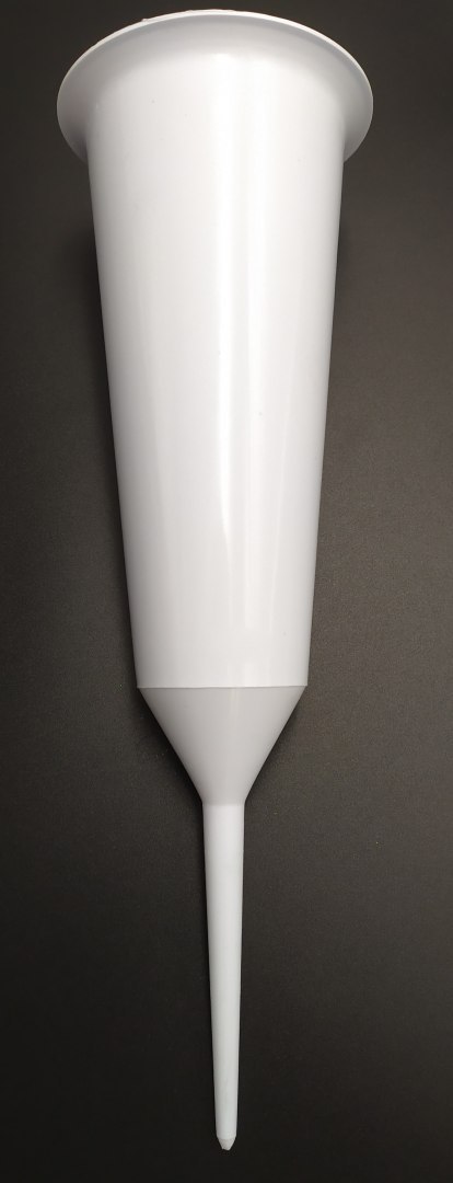 Wazon szpic 5szt Biały 33 cm Wazon szpic 5szt Biały 33 cm