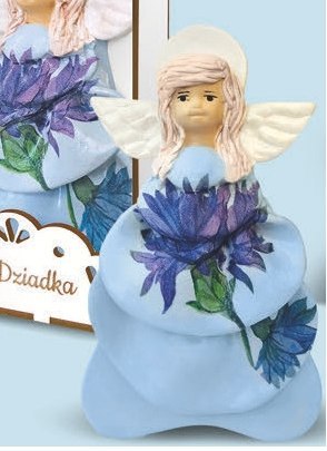 Aniołek modlący w pudełku dla Dziadka | 7034-D Aniołek modlący w pudełku dla Dziadka | 7034-D