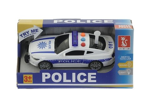 Auto policyjne światło dźwięk 16,5x6,5x5,5cm Auto policyjne światło dźwięk 16,5x6,5x5,5cm