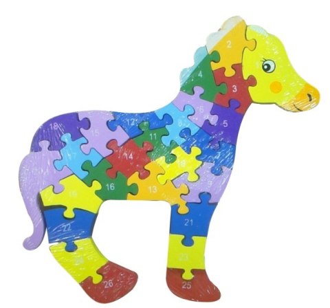 Drewniane puzzle Konik Drewniane puzzle Konik